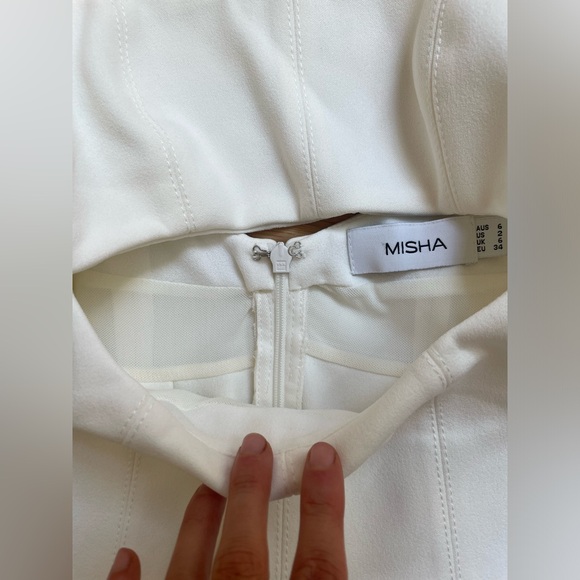 Misha Costanza Jumpsuit in Ivory - Picture 8 of 11